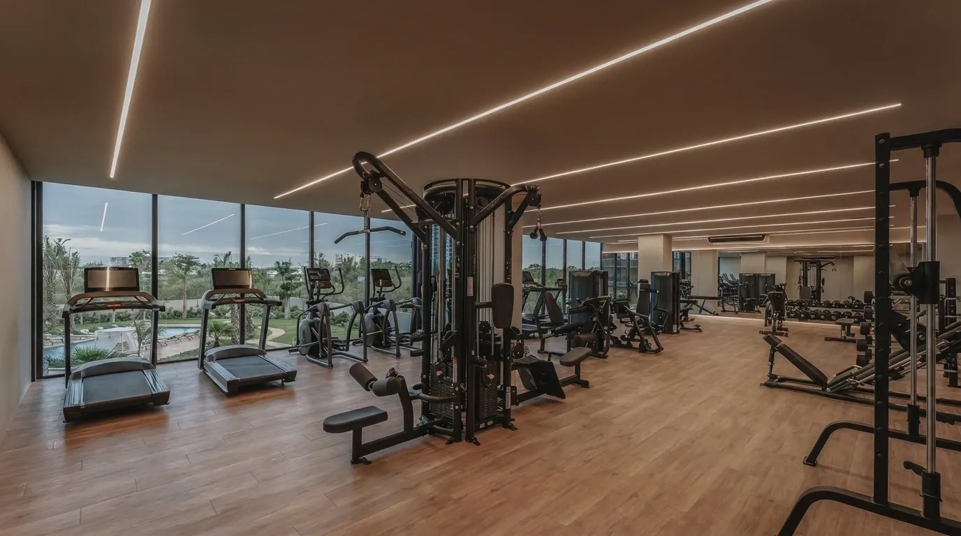 area comun_gym Arthouse Merida